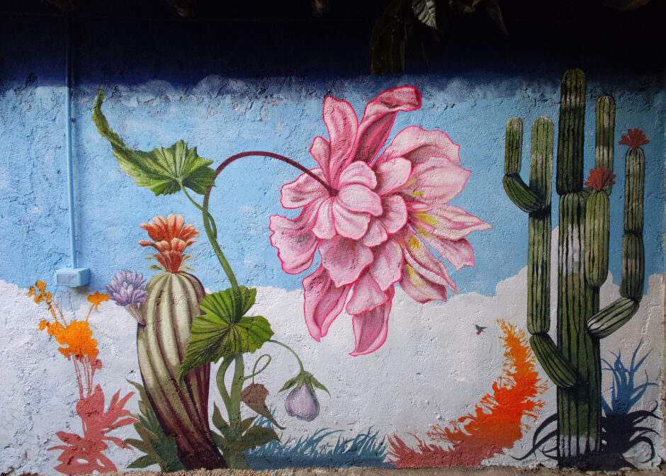 'The Garden' mural